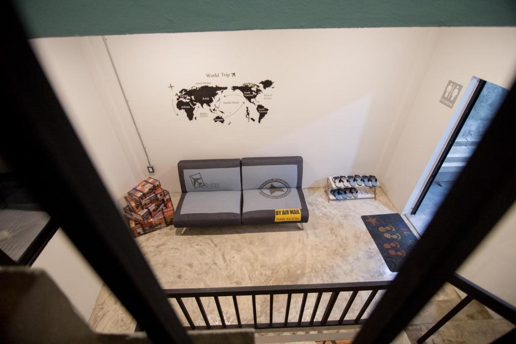 Postel nebo postele na pokoji v ubytování Suree House