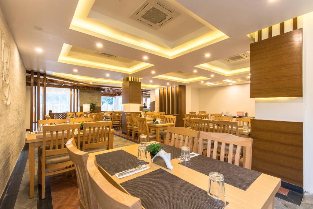 Restaurace v ubytování Landmark Kathmandu