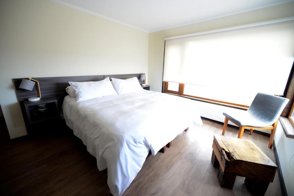 Postel nebo postele na pokoji v ubytování Hotel Patagonia B&B