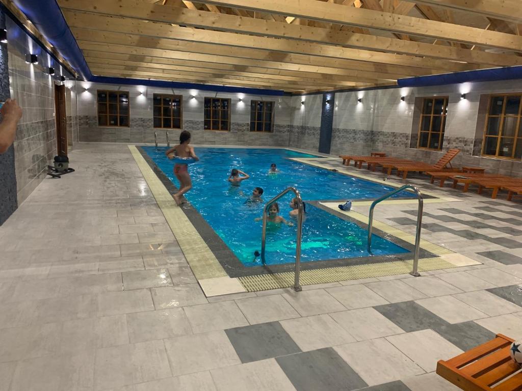 Bazén v ubytování Penzion Rejviz nebo v jeho okolí