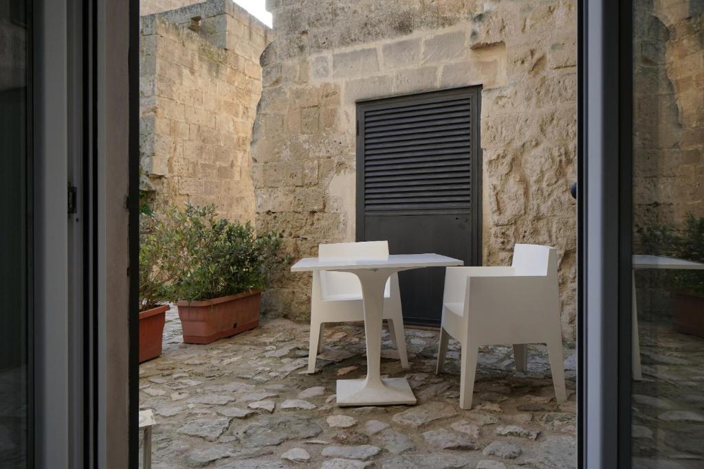 Patio nebo venkovní prostory v ubytování Il Carrubo residenza Walk&Stay