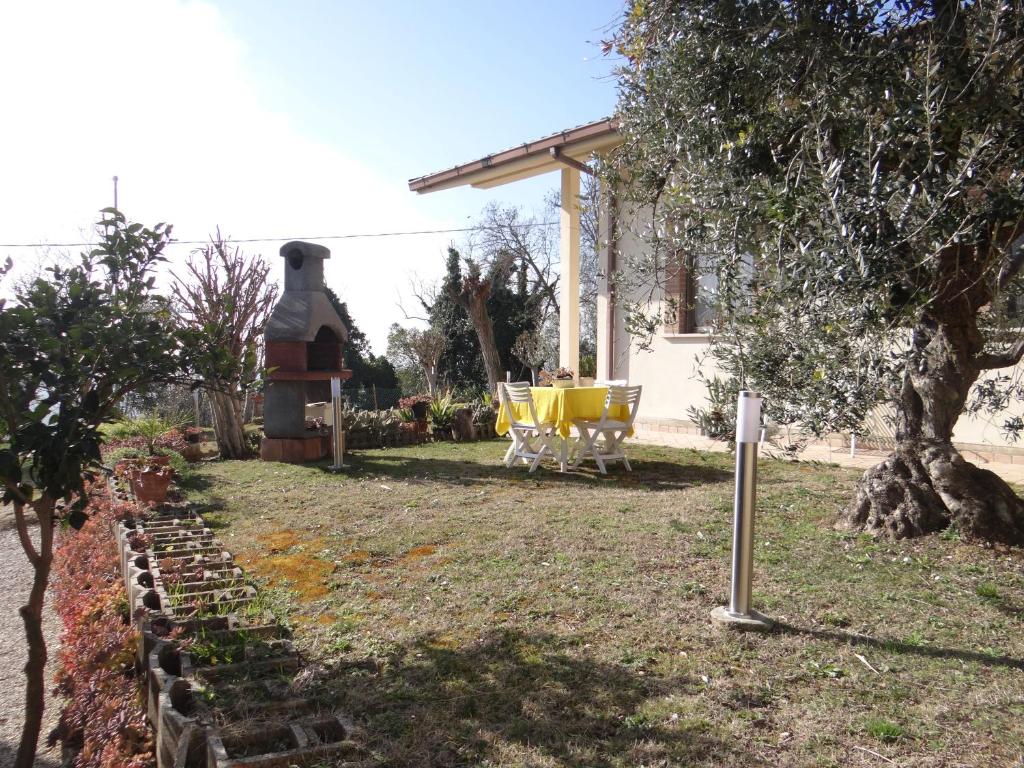 Zahrada ubytování Villetta in collina a due passi dal mare