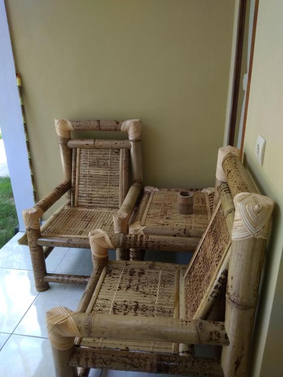 Istumisnurk majutusasutuses Three V Homestay