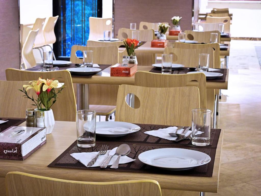 Restaurace v ubytování Batoul Ajyad Hotel