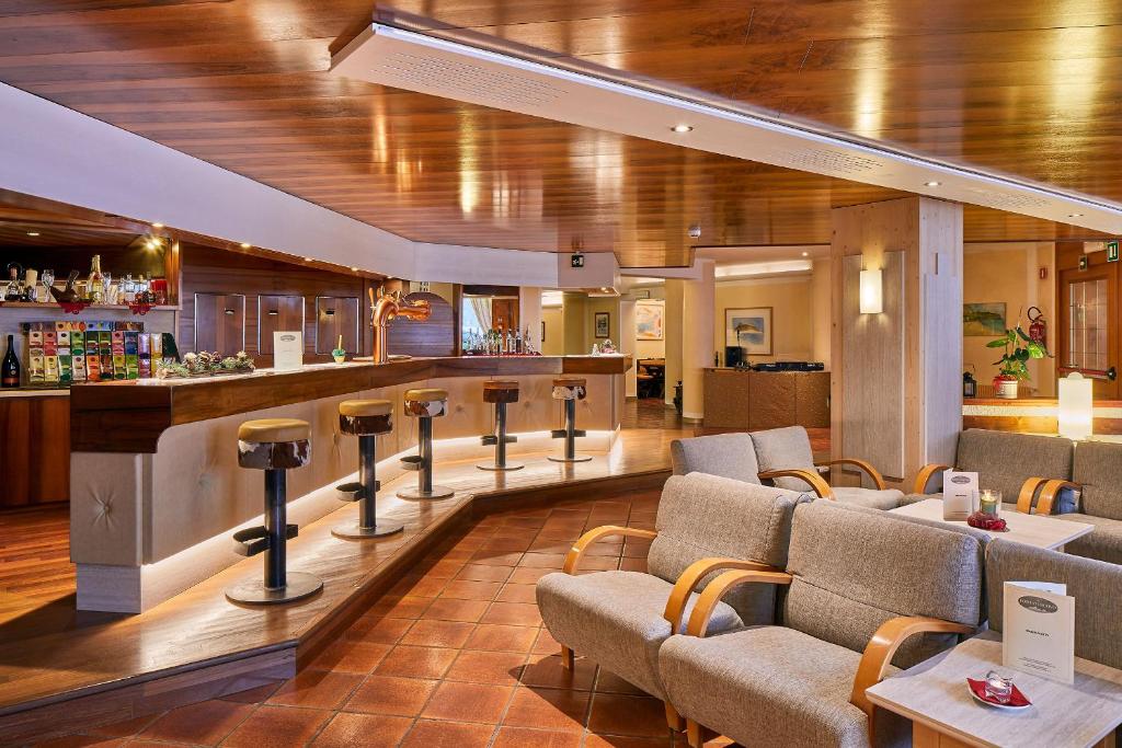 Lounge alebo bar v ubytovaní Hotel Portavescovo