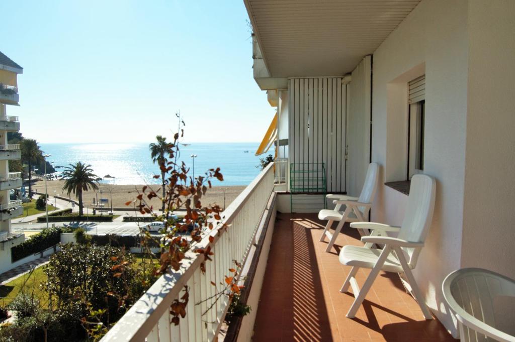 Balkón nebo terasa v ubytování Apartamento Alessia Garden