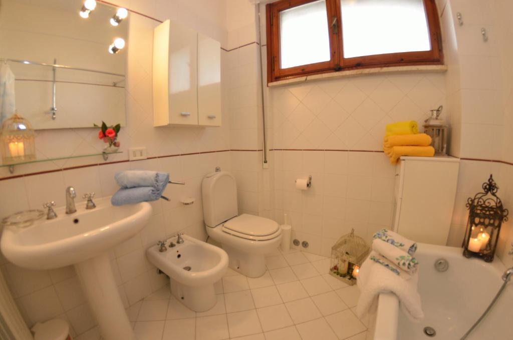 Kúpeľňa v ubytovaní Carnevale