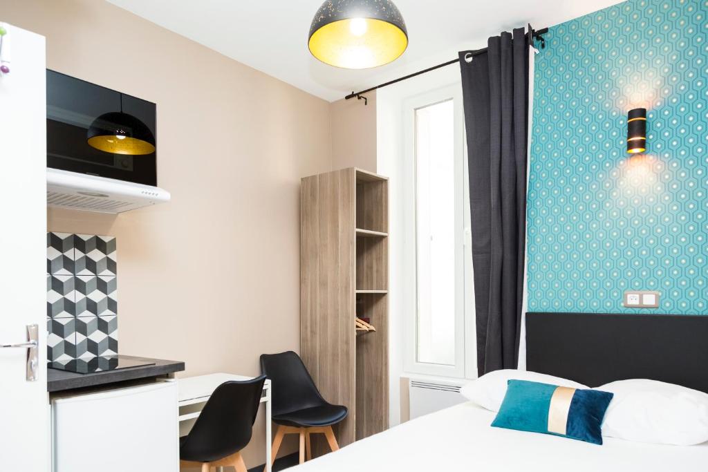 Résidence AURMAT - Appart - Hôtel - Paris - Boulogne - Double Studio (2 Adults) - 106 Rue De Paris
