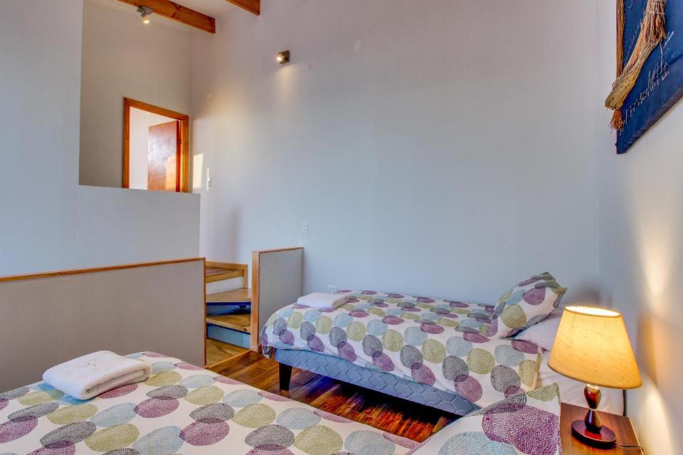 Postel nebo postele na pokoji v ubytování Cumbres Apart