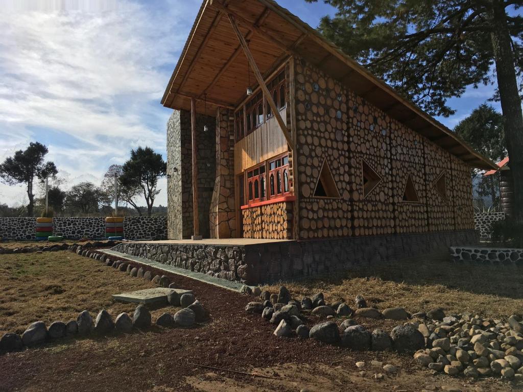 Rancho los Alebrijes Zacatlan - Cottage Avec Vue Sur Le Jardin