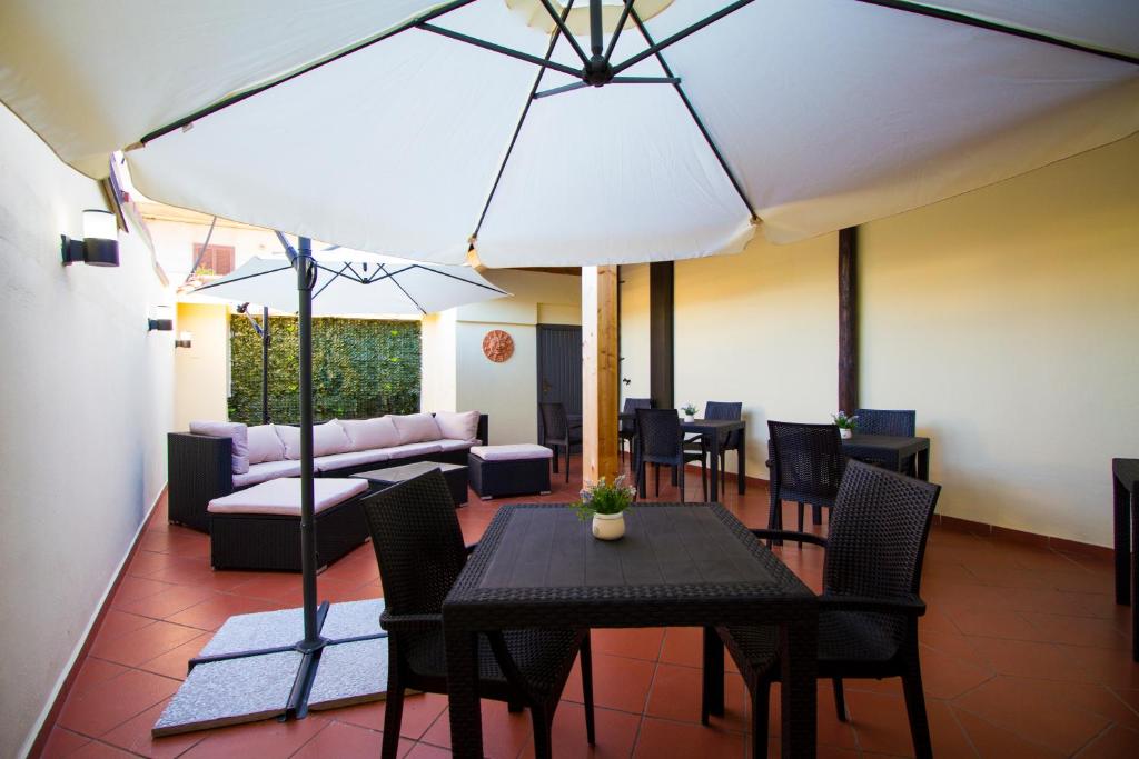 Area soggiorno di Guest House Capitan Libeccio