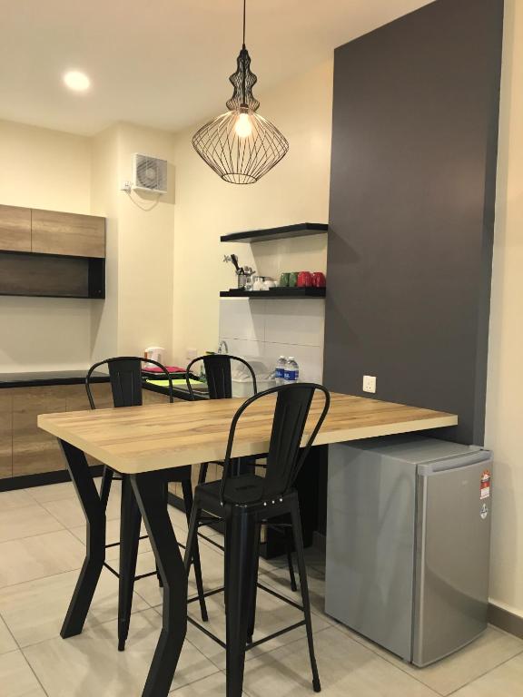 Kuchyň nebo kuchyňský kout v ubytování PM Octagon Ipoh Suites & Apartment 1
