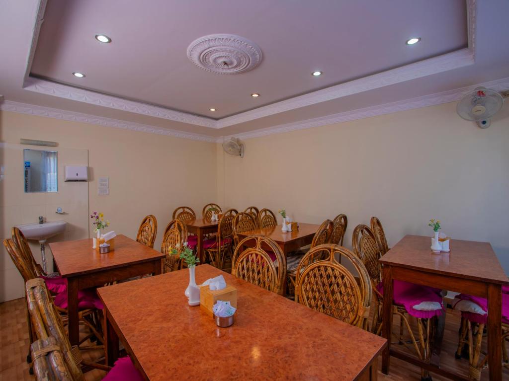 Posezení v ubytování Hotel Garuda Inn