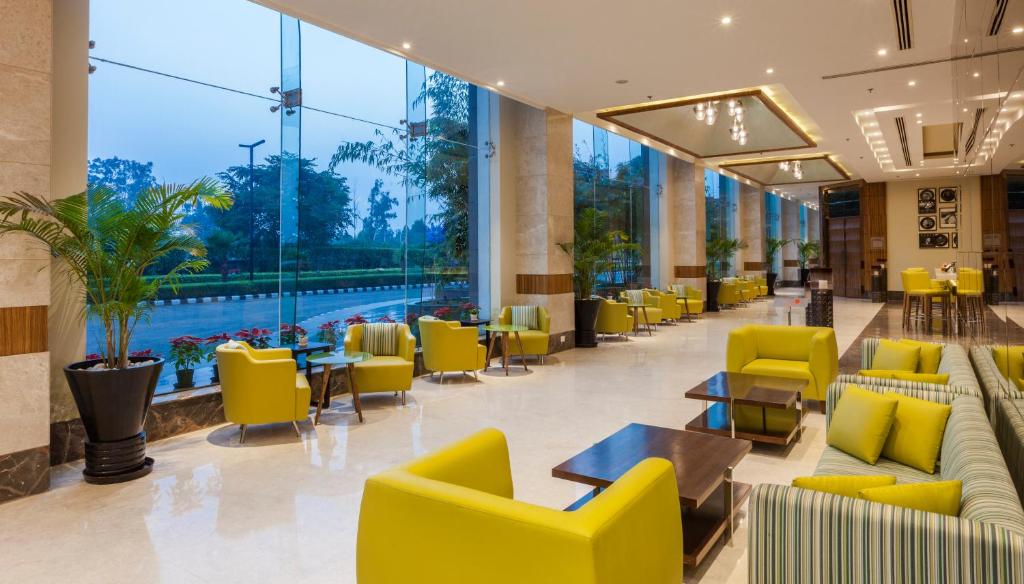 Posezení v ubytování Lemon Tree Hotel, Sector 68, Sohna Road, Gurugram