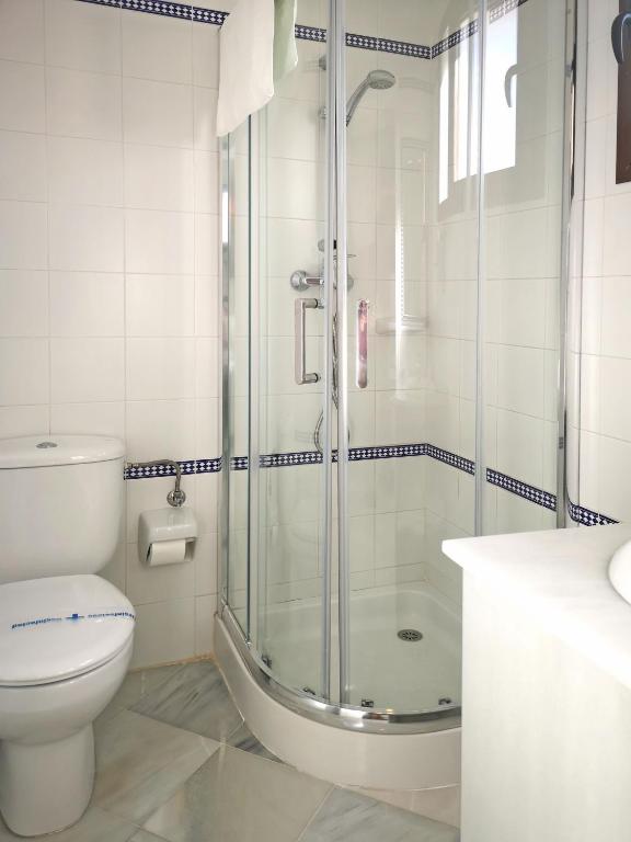 Kúpeľňa v ubytovaní Hostal Bodega