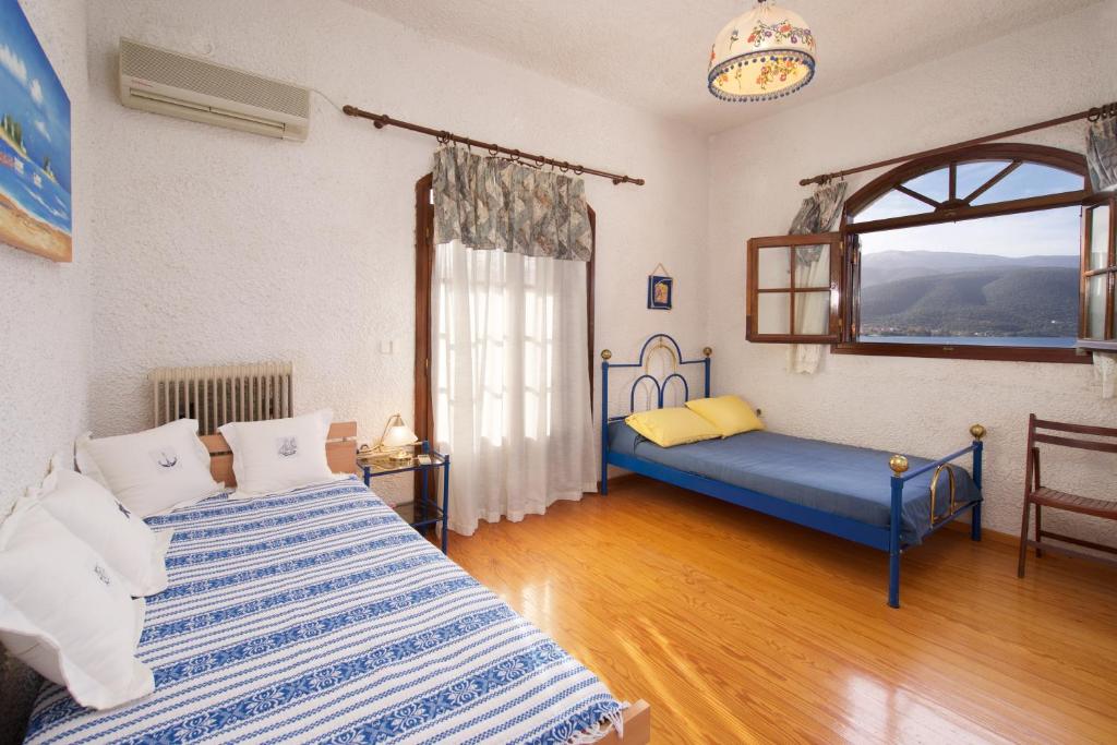 Postel nebo postele na pokoji v ubytování Villa Fanendes