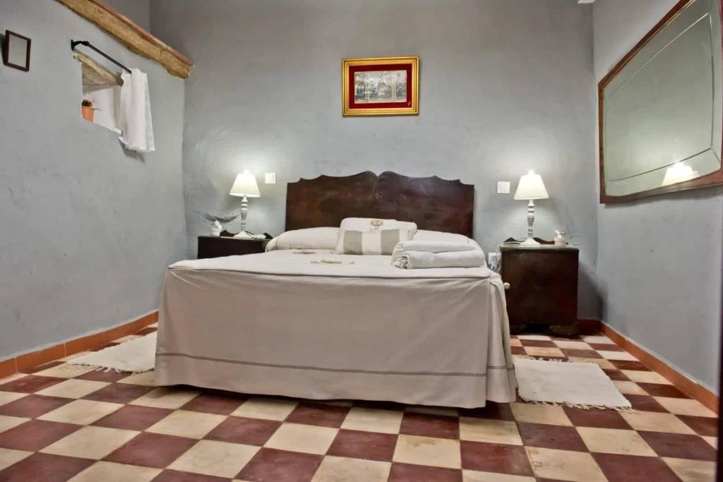 Postel nebo postele na pokoji v ubytování LA POSADA