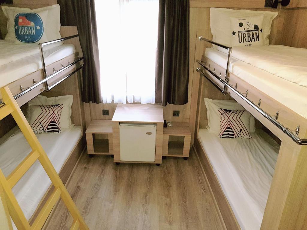 Postel nebo postele na pokoji v ubytování Hotel Allur