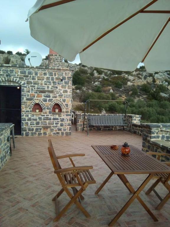 Balkón alebo terasa v ubytovaní Villa Erato in Kalliope estate