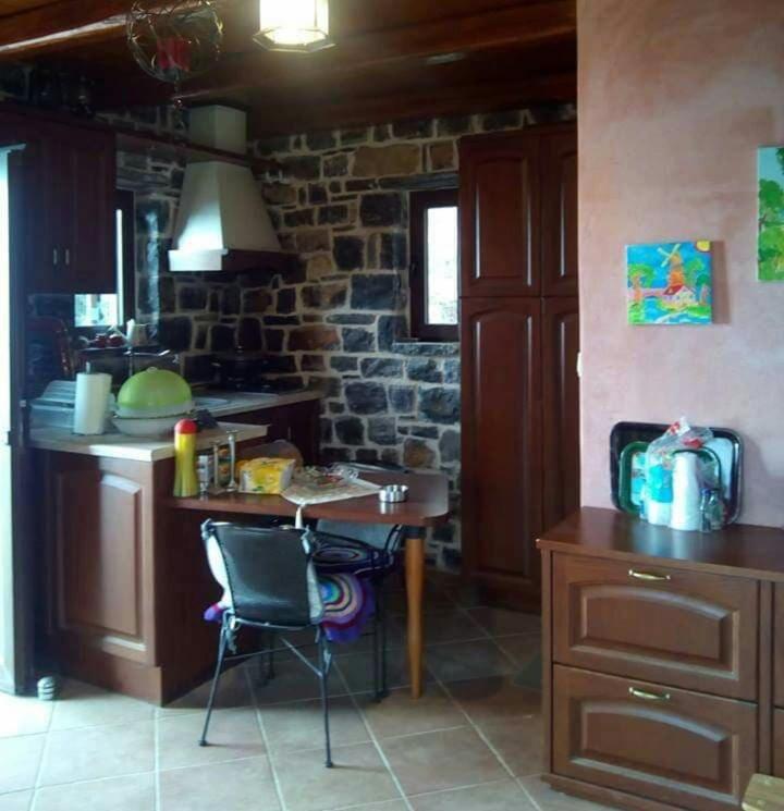 Kuchyňa alebo kuchynka v ubytovaní Villa Erato in Kalliope estate
