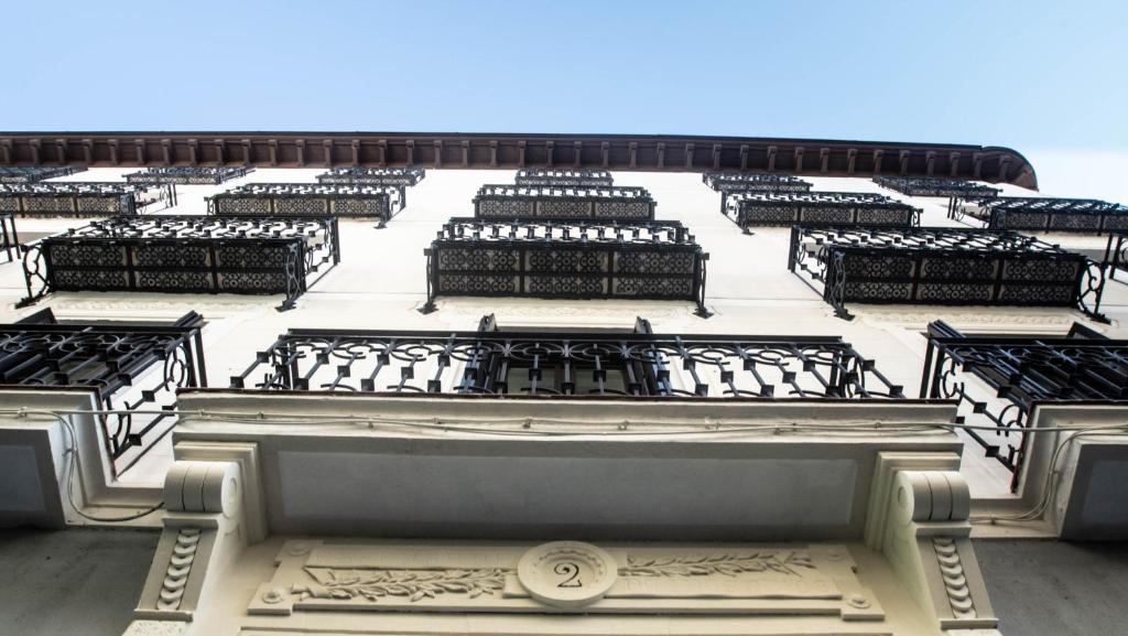 Balkón alebo terasa v ubytovaní Soho Boutique Opera