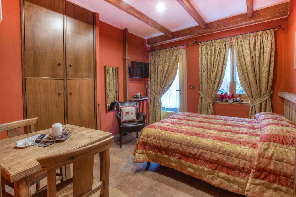 Postel nebo postele na pokoji v ubytování B&B Residence Checrouit