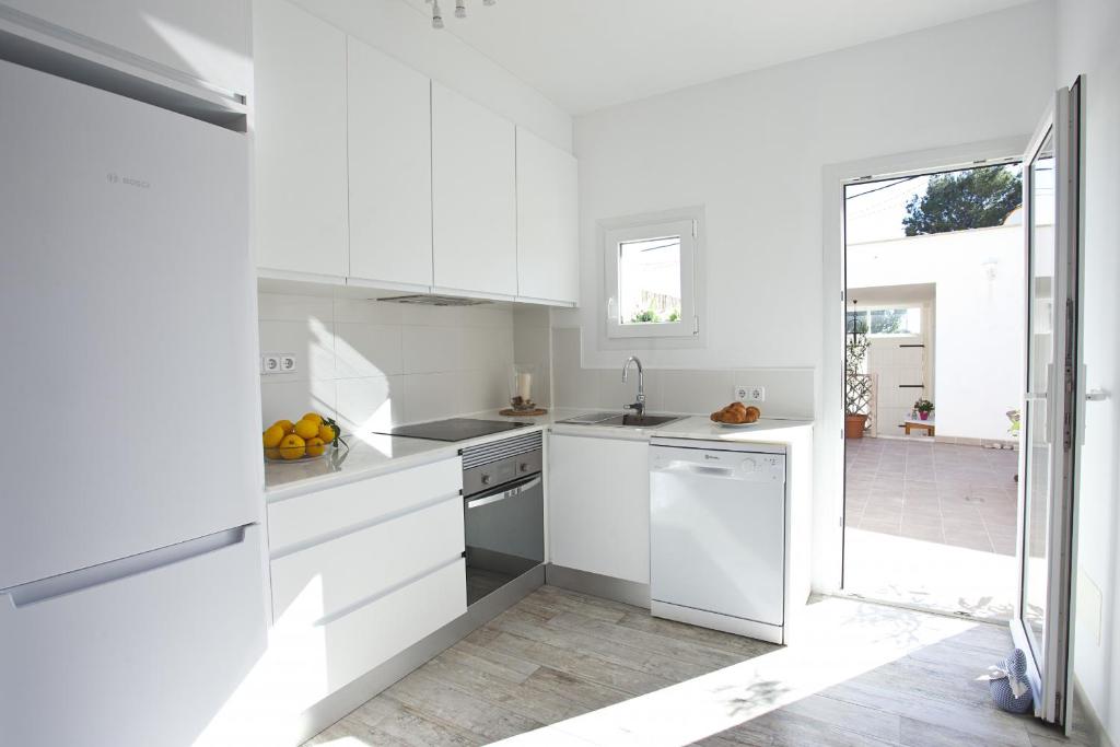 A kitchen or kitchenette at Ran de mar