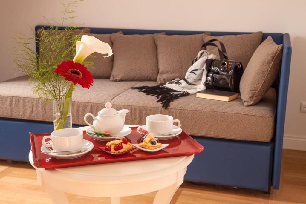 Posezení v ubytování Floris Hotel