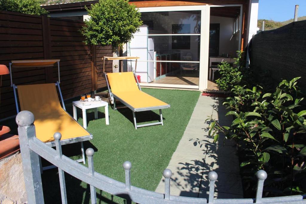Patio nebo venkovní prostory v ubytování Playa Colorada