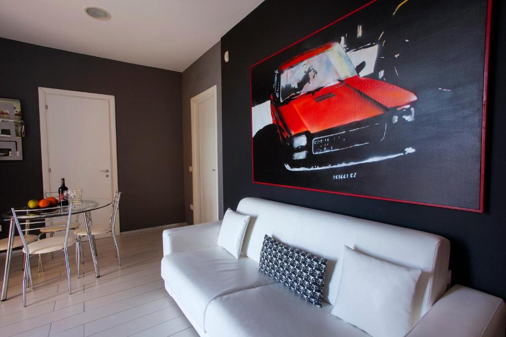 Część wypoczynkowa w obiekcie Villino Erminia - Seaside Art b&b