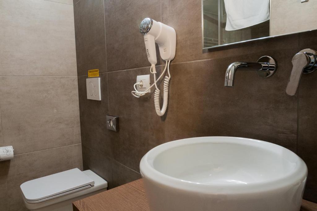 Koupelna v ubytování VILLA FENIX OSIO SOTTO