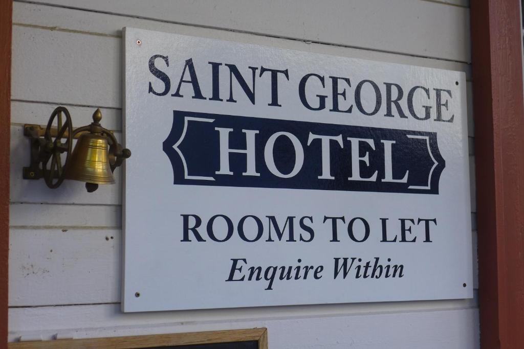 Certifikát, hodnocení, plakát nebo jiný dokument vystavený v ubytování St. George Hotel