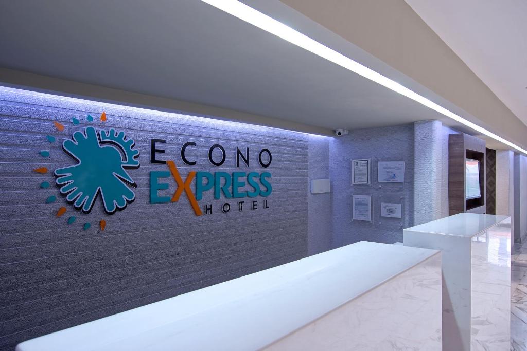 Certifikát, hodnocení, plakát nebo jiný dokument vystavený v ubytování Econo Express Hotel