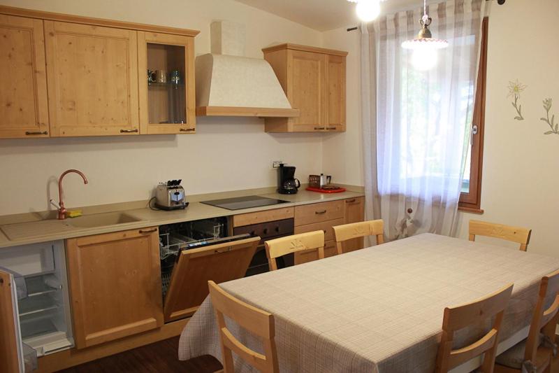 Kuchyň nebo kuchyňský kout v ubytování Residence Elettra