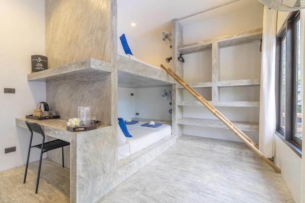 Postel nebo postele na pokoji v ubytování Aloe Villa