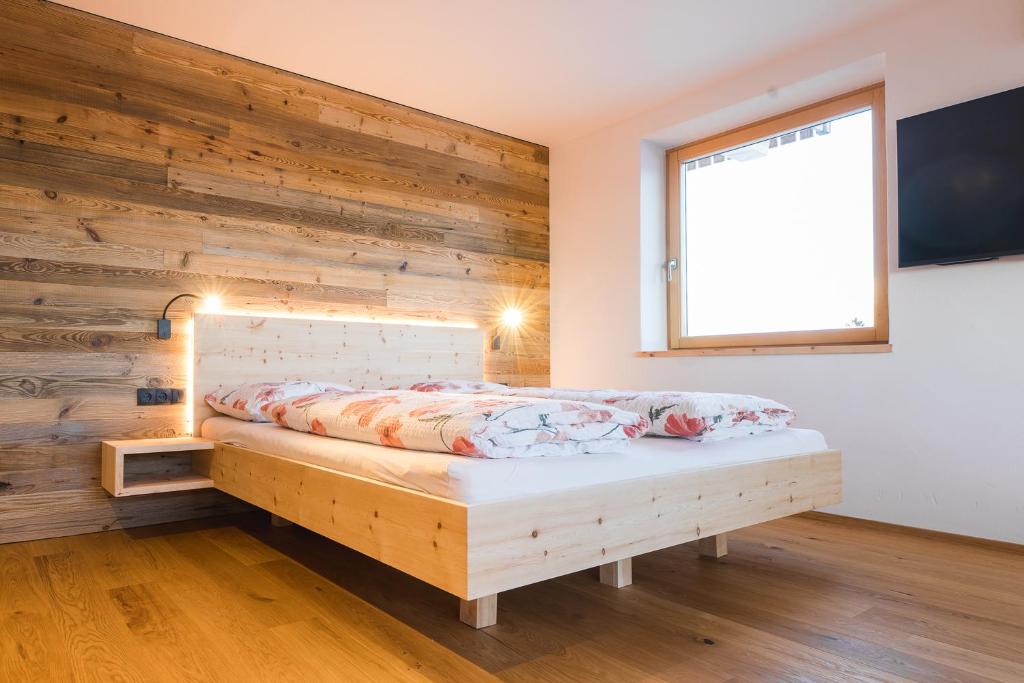 Postel nebo postele na pokoji v ubytování Zolerhof