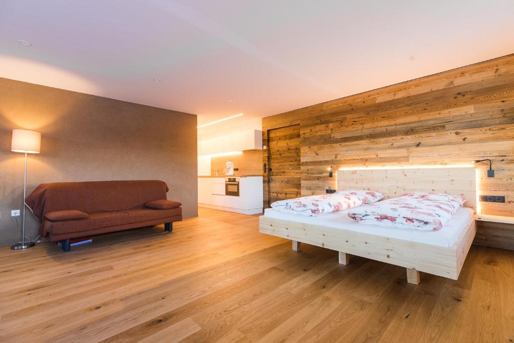 Postel nebo postele na pokoji v ubytování Zolerhof