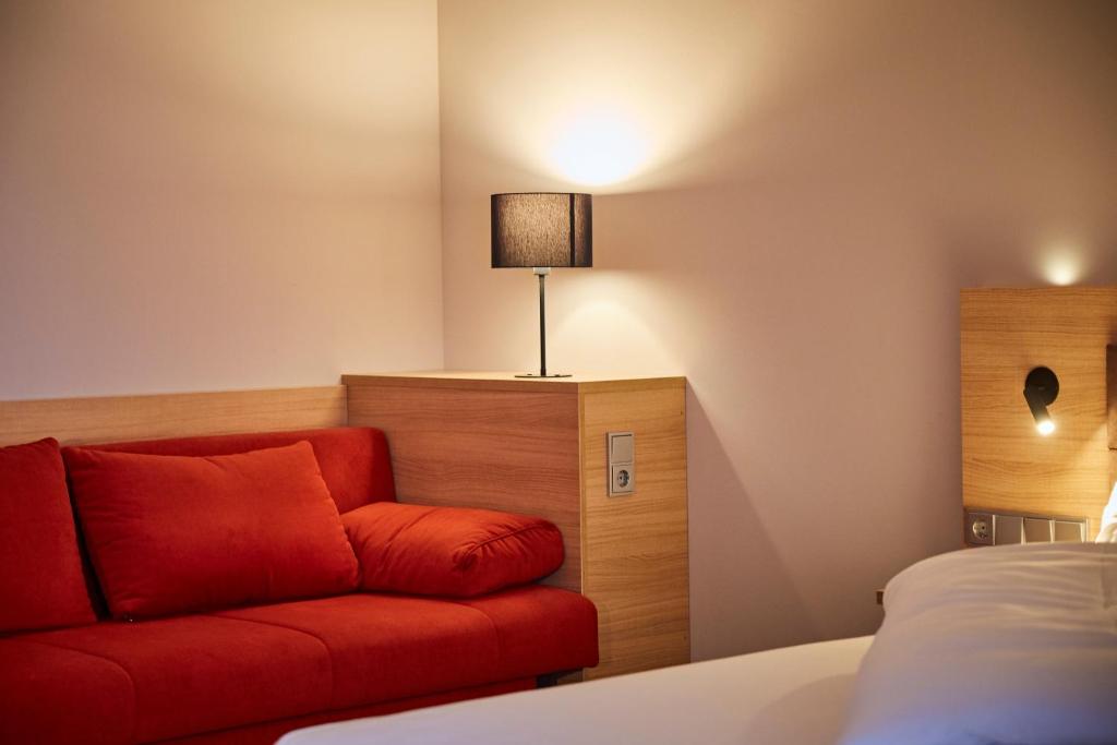 Postel nebo postele na pokoji v ubytování Bed&Breakfast Erber