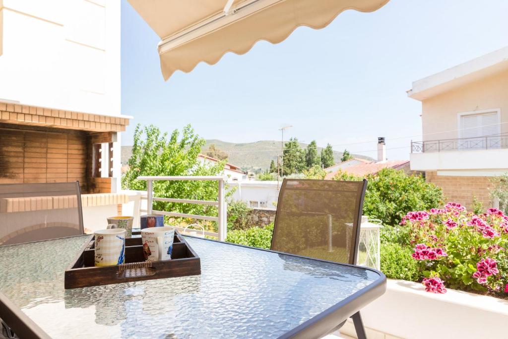 Balkon lub taras w obiekcie Villa Santa Barbara