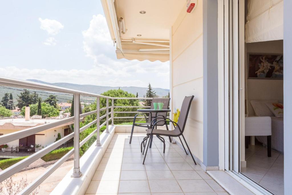 Balkon lub taras w obiekcie Villa Santa Barbara