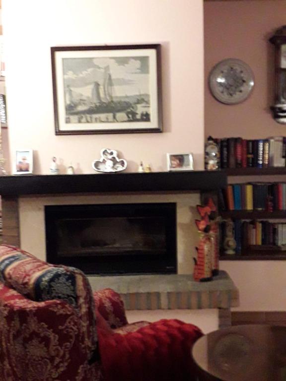 Posezení v ubytování Villa Fabbri