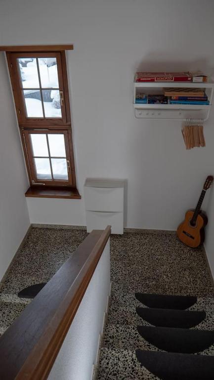 Posezení v ubytování Ferienhaus Septimer