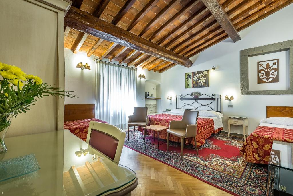 Posezení v ubytování Hotel Collodi Firenze