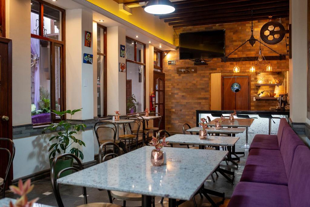 Posezení v ubytování Hotel Colonial San Agustin