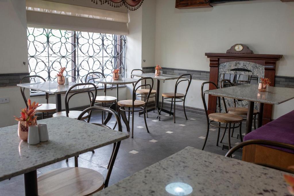 Posezení v ubytování Hotel Colonial San Agustin