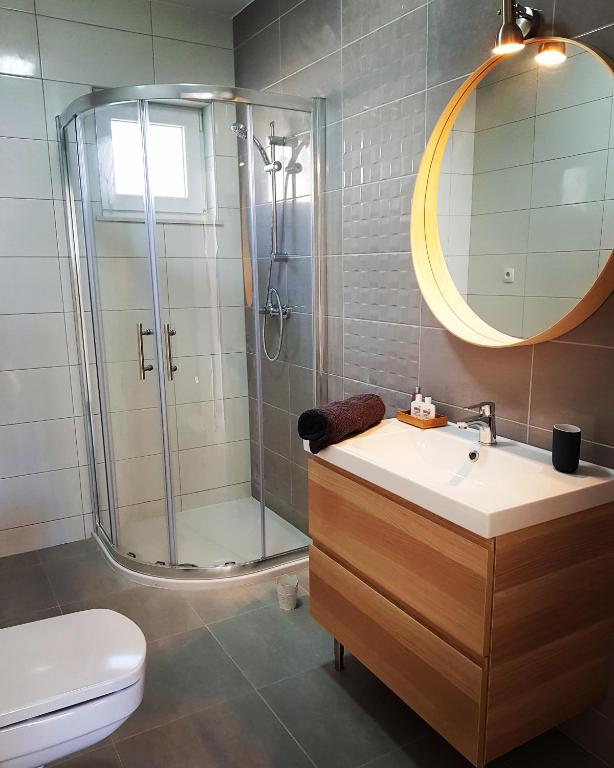 Kúpeľňa v ubytovaní Casa Punta