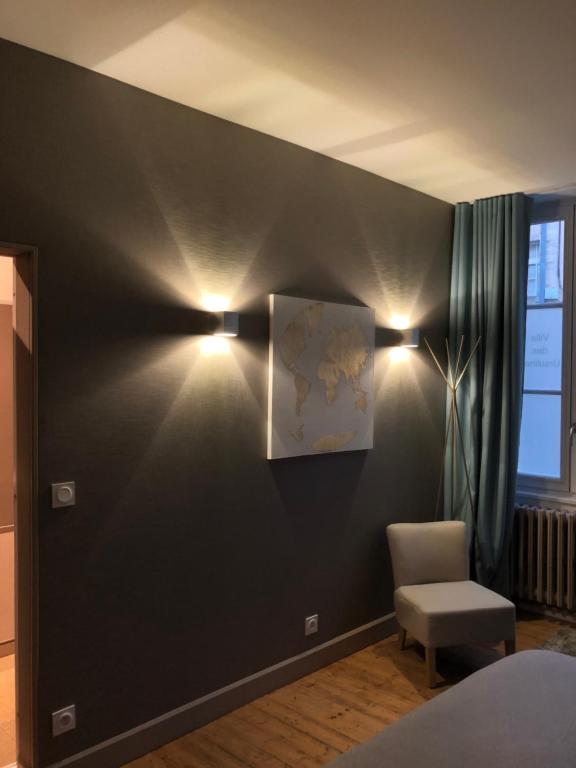 Posezení v ubytování Villa Des Ursulines