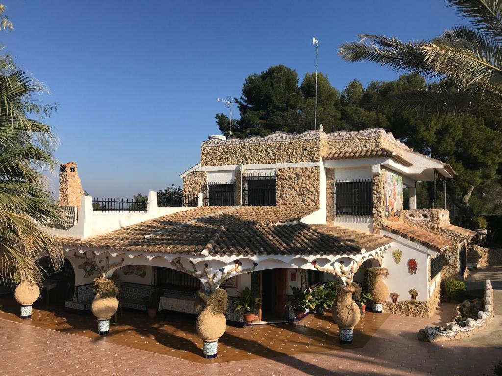 The building in which the holiday home is located