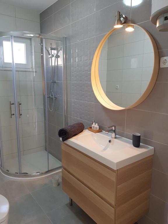 Kúpeľňa v ubytovaní Casa Punta