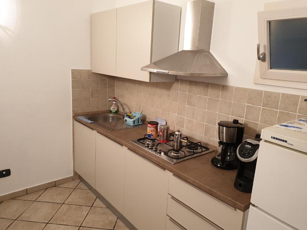 Kuchyňa alebo kuchynka v ubytovaní B&B ALDA